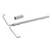 A metal stir rod with a long handle.