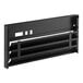 A black metal front grille with holes for an Avantco GDC-23-HC.