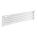 A white front grille for Avantco GDS-47-HC refrigeration equipment with four bars.