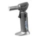 A gray Whip-It Flex butane torch with a nozzle and handle.