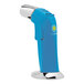 A blue Whip-It Edge butane torch with a silver logo.