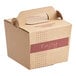 A white cardboard box with handle for Sabert Soup-N-Serve containers.