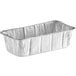 A silver Baker's Lane aluminum foil loaf pan.