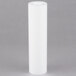 A white cylinder with a long tube on top.