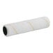 A white roll with yellow and white labels for a Wooster 9" Pro / Doo-Z Woven Shed-Resistant Roller Cover.