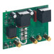 A green Lavex circuit module with black and gold electronic components.