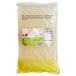 A bag of Bossen Lychee Crystal Boba in syrup with yellow liquid.