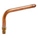 A Sioux Chief copper PowerPEX stub out elbow with a long handle.