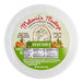 A white and green Melanie's Medleys Vegetable Cream Cheese tub.