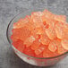 A bowl of Albanese Pink Grapefruit Gummi Bears.