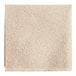 A beige Choice Touchstone linen-feel beverage napkin on a white background.