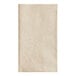 A beige Choice Touchstone dinner napkin on a white surface.