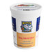 A 5 lb. white container of Don's Salads Chives Cream Cheese with blue and yellow labels.