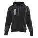 A black RefrigiWear sweatshirt with orange accents.