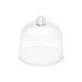 A clear polycarbonate dome cover with a handle.