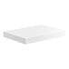 A white rectangular Baker's Lane cake dummy on a white background.