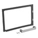 A door handle kit for an Amana Menumaster microwave, including a handle, frame, and screws.