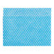 A blue and white diamond pattern on a Tork Z-Fold food service wiper.
