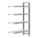 A metal Camshelving® Elements XTRA 4-shelf unit.