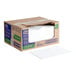 A box of white Tork 2-in-1 scouring and cleaning food service towels.