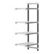 A metal Camshelving unit with four shelves.