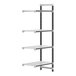 A metal Camshelving unit with four shelves.