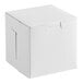 A white box with a white lid.