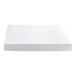 A plain white rectangular bakery box top designed for full sheet cakes.