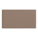 A brown rectangle of Flash Furniture vinyl on a white background.