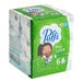 A white box of Puffs Plus Lotion facial tissues with 6 smaller boxes inside.