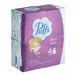 A Puffs Ultra Soft 4-pack of facial tissue cubes.