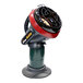 A close-up of a black Mr. Heater Little Buddy portable propane radiant heater.