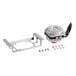 An Avantco evaporator fan motor kit with a white and silver metal housing and a black cord.