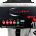 The right side of a Grindmaster PrecisionBrew automatic coffee brewer.