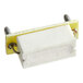 A white and yellow Estella Auto-Feed Board Resistor with metal clips.