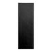 A black rectangular menu cover with album style corners.