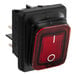 An Estella On / Off switch with a red push button.