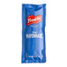 A blue French's mayo portion packet with white text.