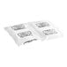 A group of white plastic bags of 10 lb. dry ice.