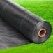 A roll of SEALTECH black premium landscape fabric.