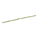 A green and white striped ribbon with a green line.