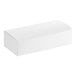 A white Baker's Lane rectangular candy box with a lid.