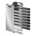 A Sirman metal rack with 8 shelves.