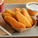 A tray of Jack & Annie's Vegan Plant-Based Chicken Tenders.