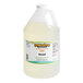 A plastic jug of Hawaiian Shaved Ice Coconut Snow Cone Syrup on a white background.