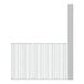 A Regency stainless steel wire rack with 5 shelves and metal rods.