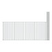 A Regency wire shelving starter kit with four shelves and poles.