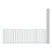 A Regency stainless steel wire shelving unit with 5 shelves and white grids.
