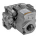 A Frymaster natural gas valve with a black cover and knob.
