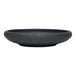 A Reserve by Libbey Ignea black porcelain deep bowl.